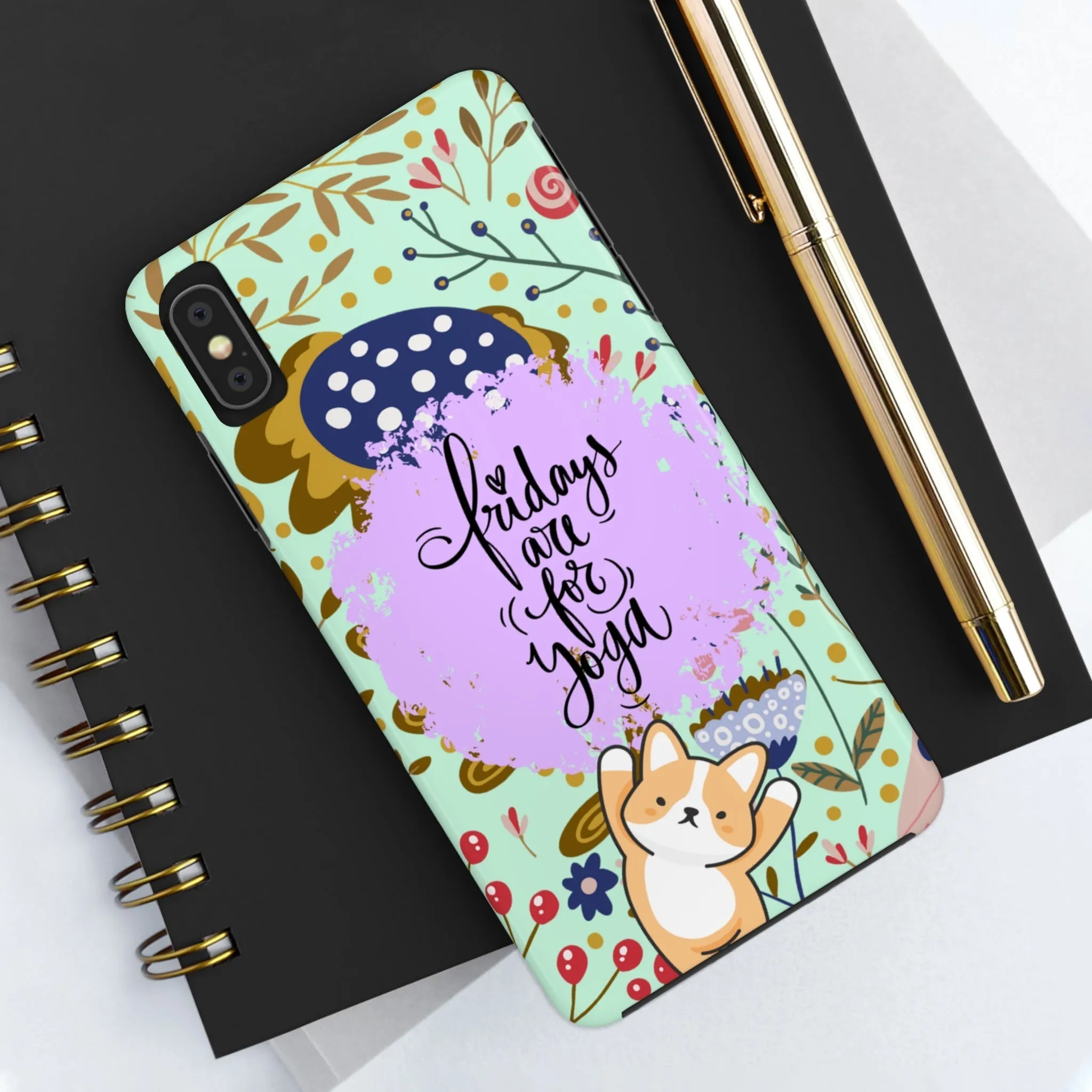 Fridays Are for Yoga Inspirational Cell Phone Case - Zen Lifestyle Cover
