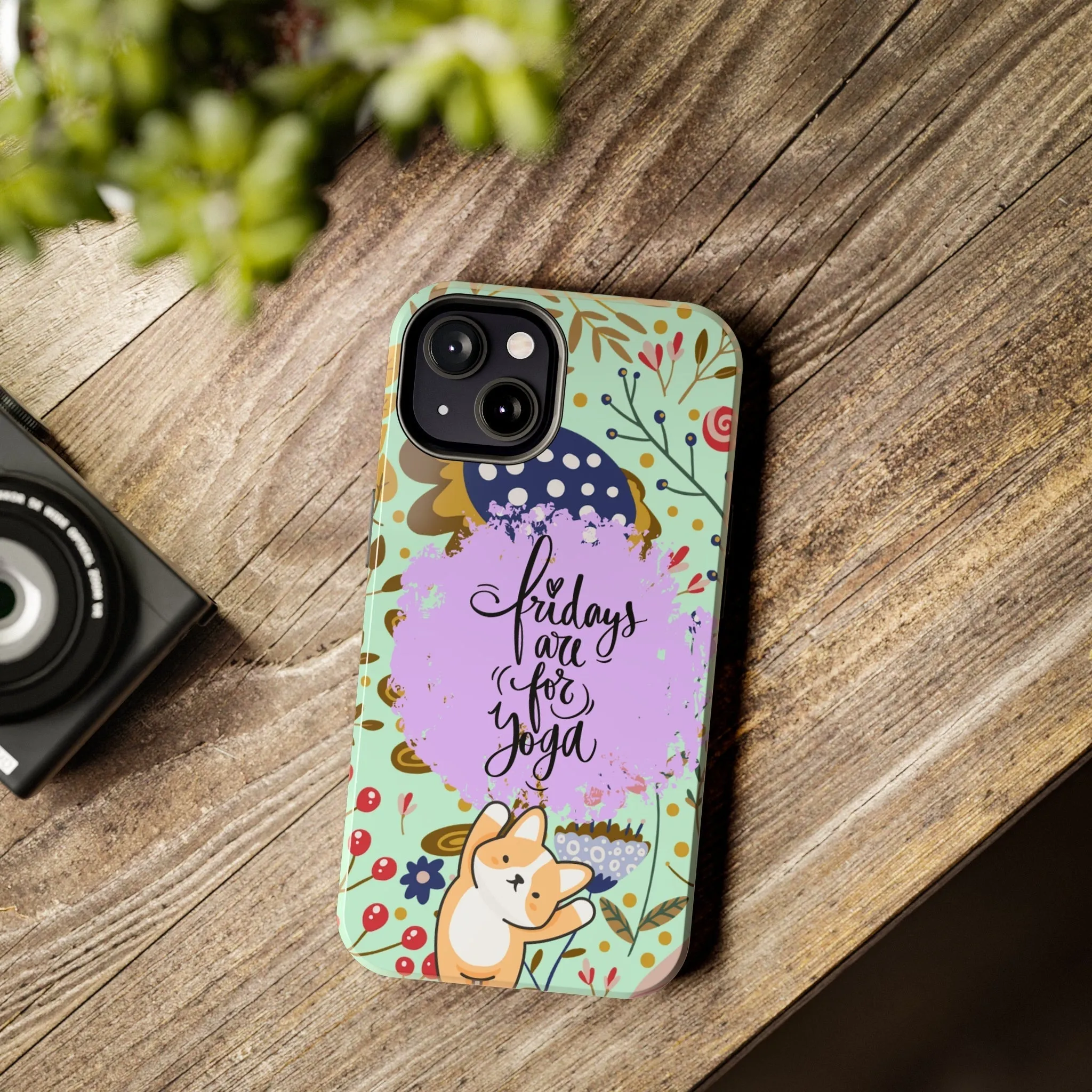 Fridays Are for Yoga Inspirational Cell Phone Case - Zen Lifestyle Cover