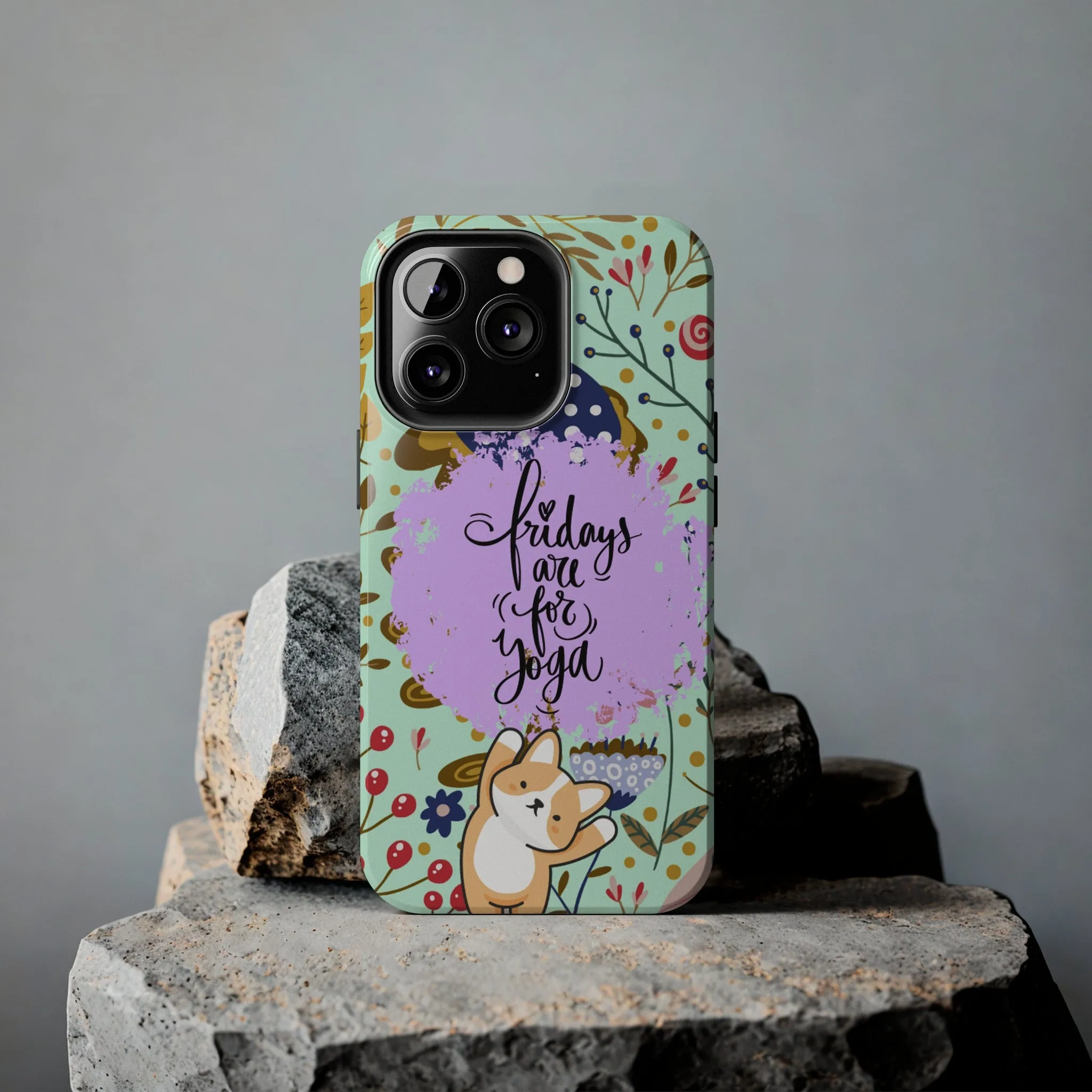 Fridays Are for Yoga Inspirational Cell Phone Case - Zen Lifestyle Cover