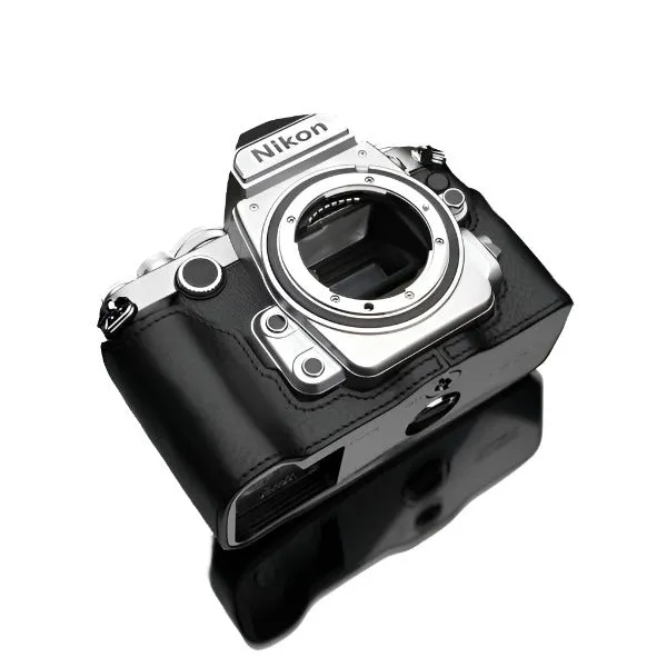 Gariz XS-CHDFBK Black Leather Camera Half Case for Nikon DF