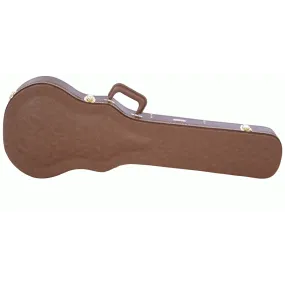 Gator GW-LP-BROWN Deluxe Wood Guitar Case