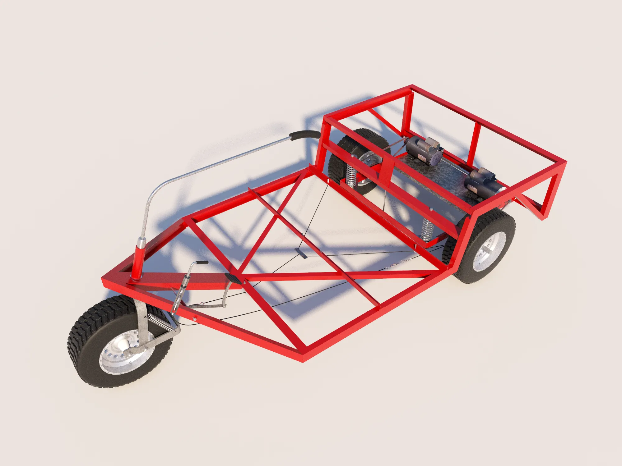 Golf Cart Build - Free DIY Plans - 2 Passenger - 3 Wheel Utility Vehicle - Build Your Own