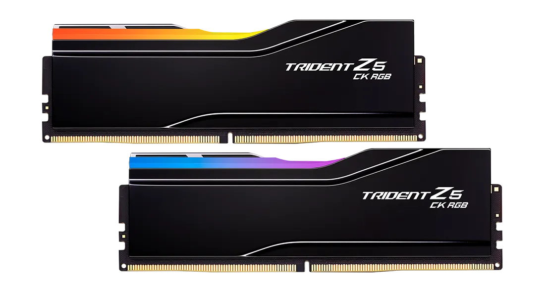 G.SKILL 48GB Kit (2x24GB) Trident Z5 CK RGB F5-9000C4256H24GX2-TZ5CRK DDR5 9000MHz CUDIMM Memory