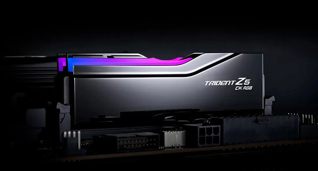 G.SKILL 48GB Kit (2x24GB) Trident Z5 CK RGB F5-9000C4256H24GX2-TZ5CRK DDR5 9000MHz CUDIMM Memory