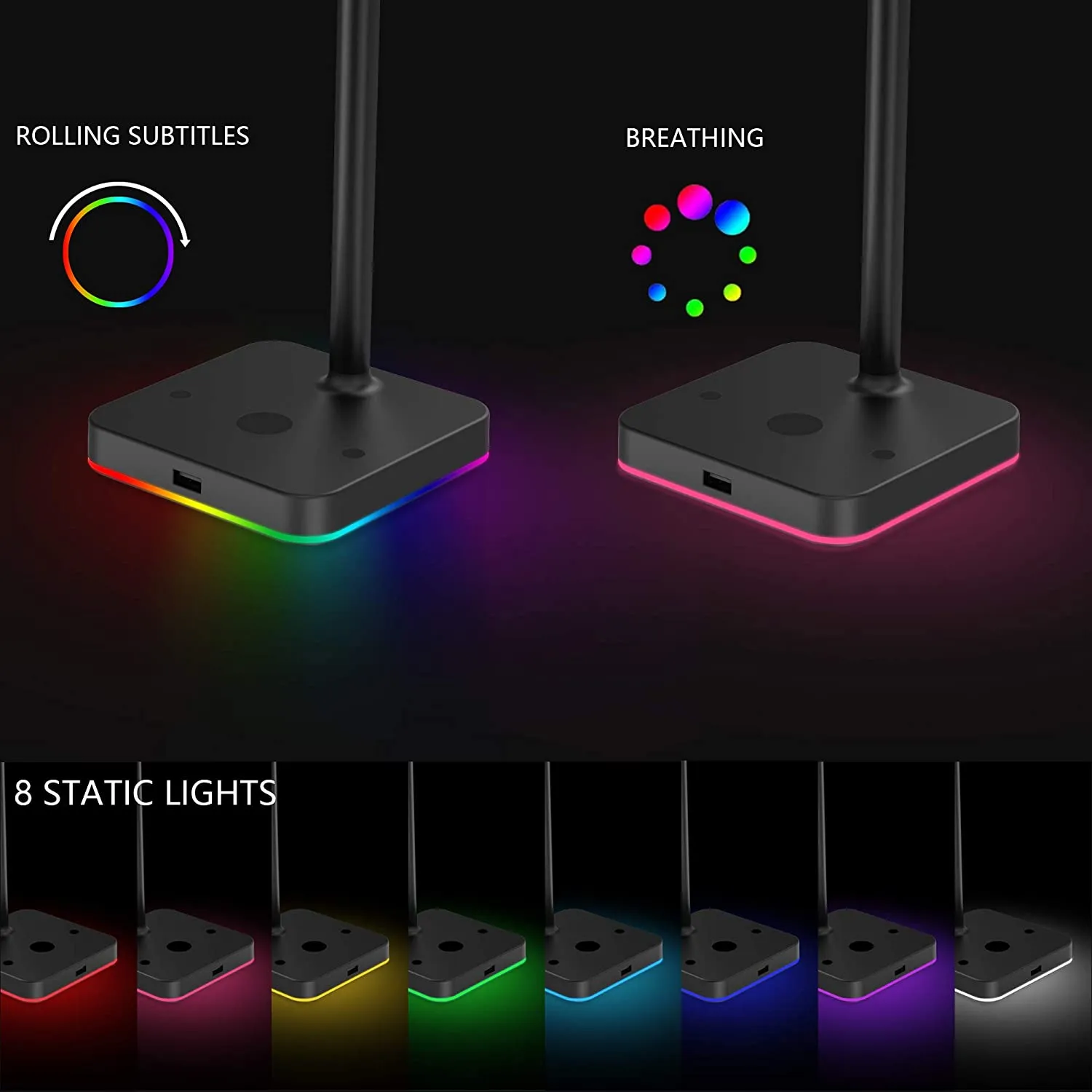 Headphone Stand Wireless Charger