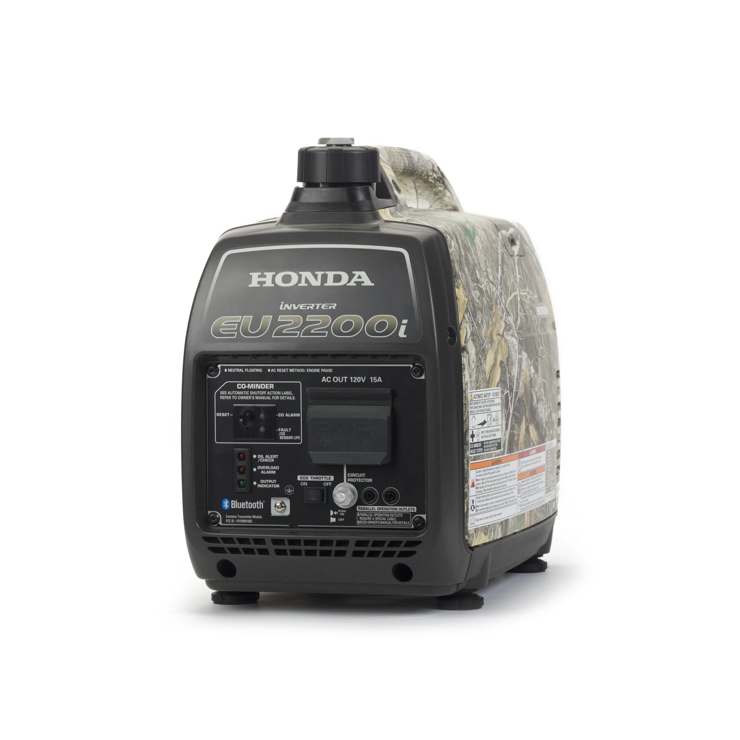 Honda EU2200i 120V 2200-Watt Inverter Generator with Co-Minder - Camo | 664260