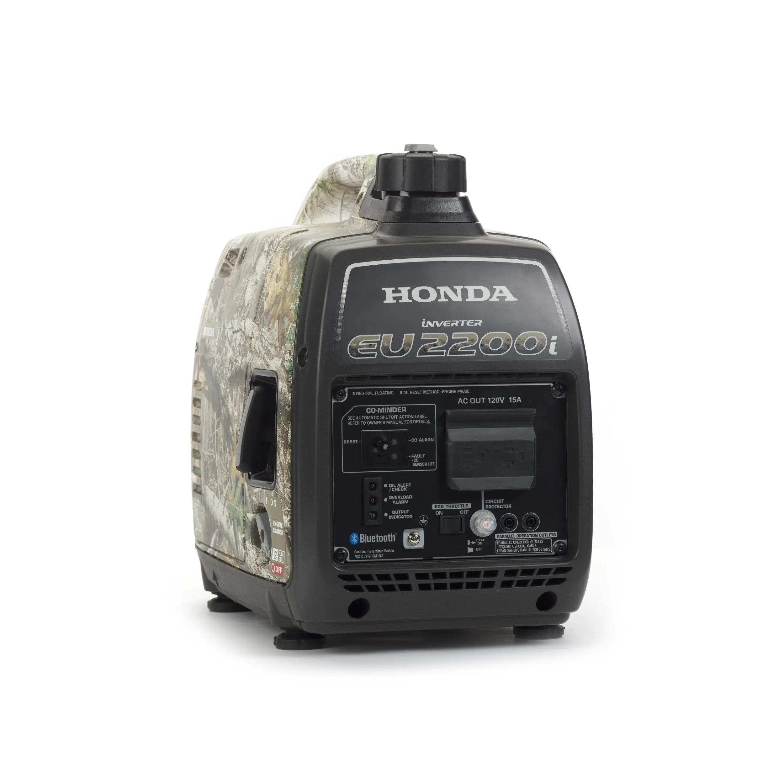 Honda EU2200i 120V 2200-Watt Inverter Generator with Co-Minder - Camo | 664260
