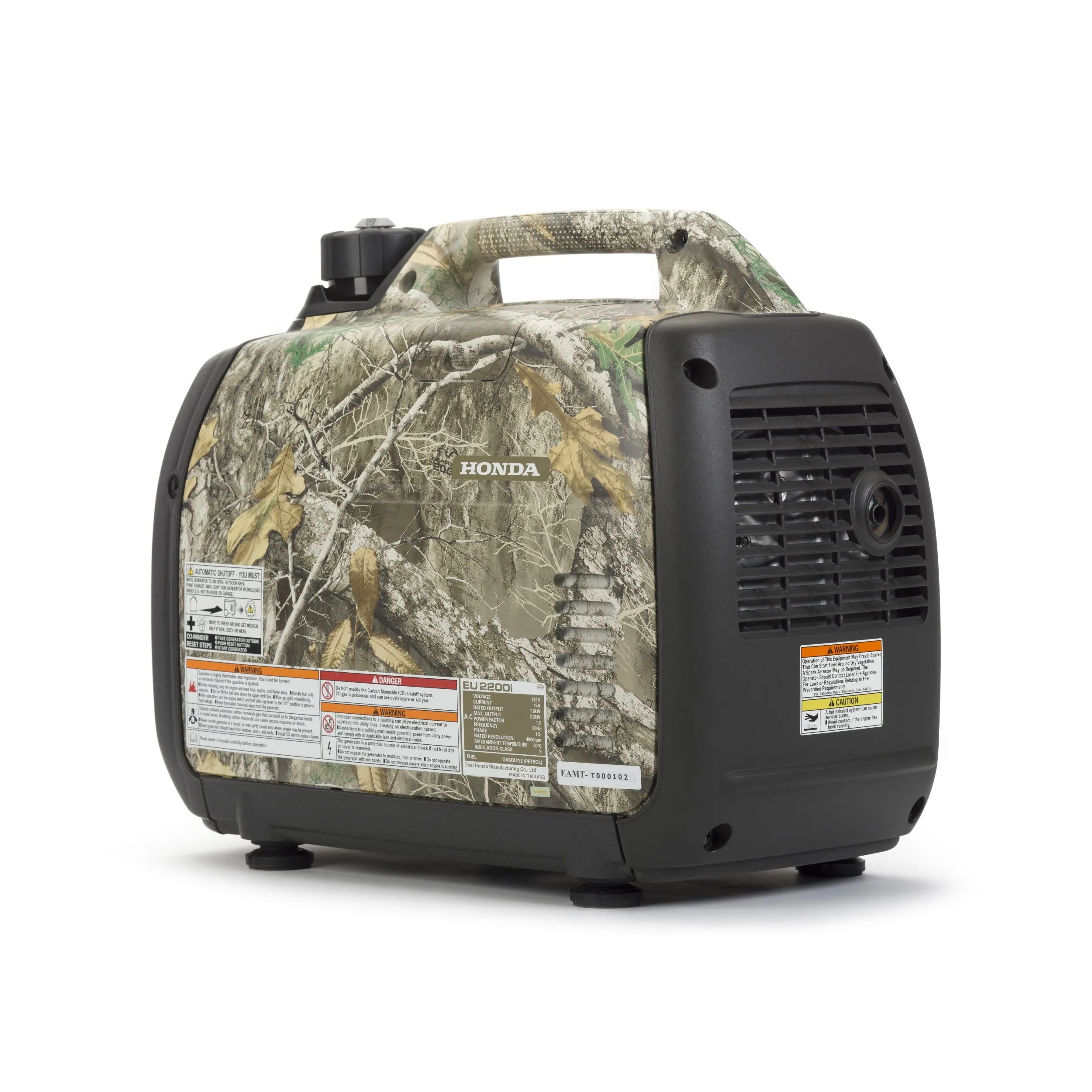Honda EU2200i 120V 2200-Watt Inverter Generator with Co-Minder - Camo | 664260