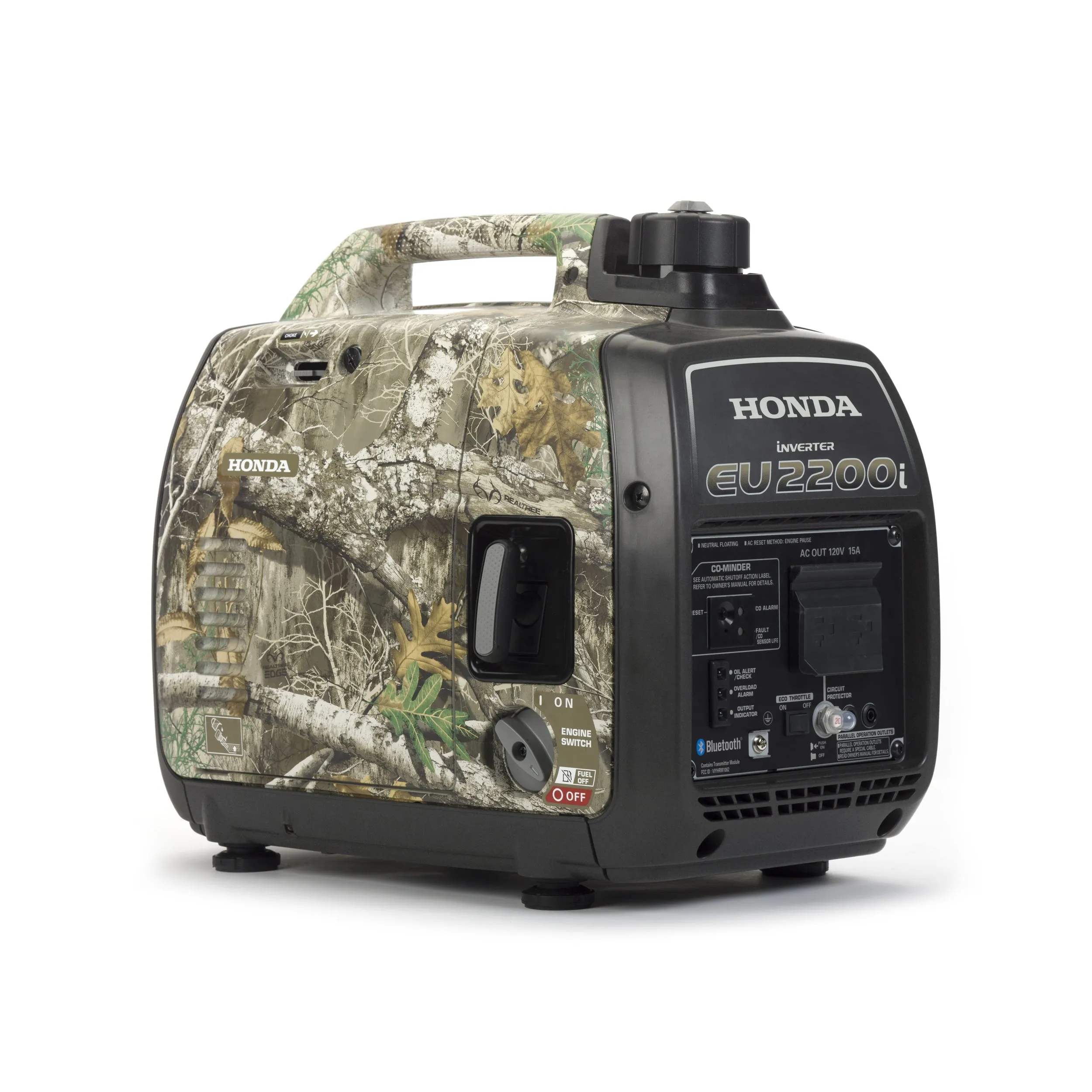 Honda EU2200i 120V 2200-Watt Inverter Generator with Co-Minder - Camo | 664260