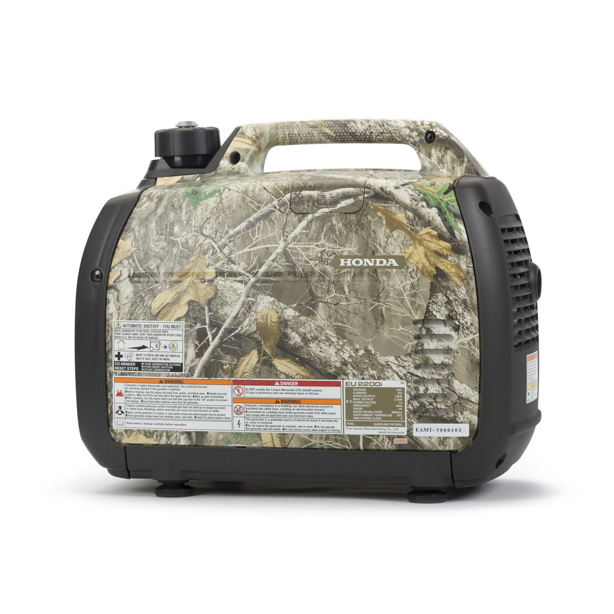 Honda EU2200i 120V 2200-Watt Inverter Generator with Co-Minder - Camo | 664260