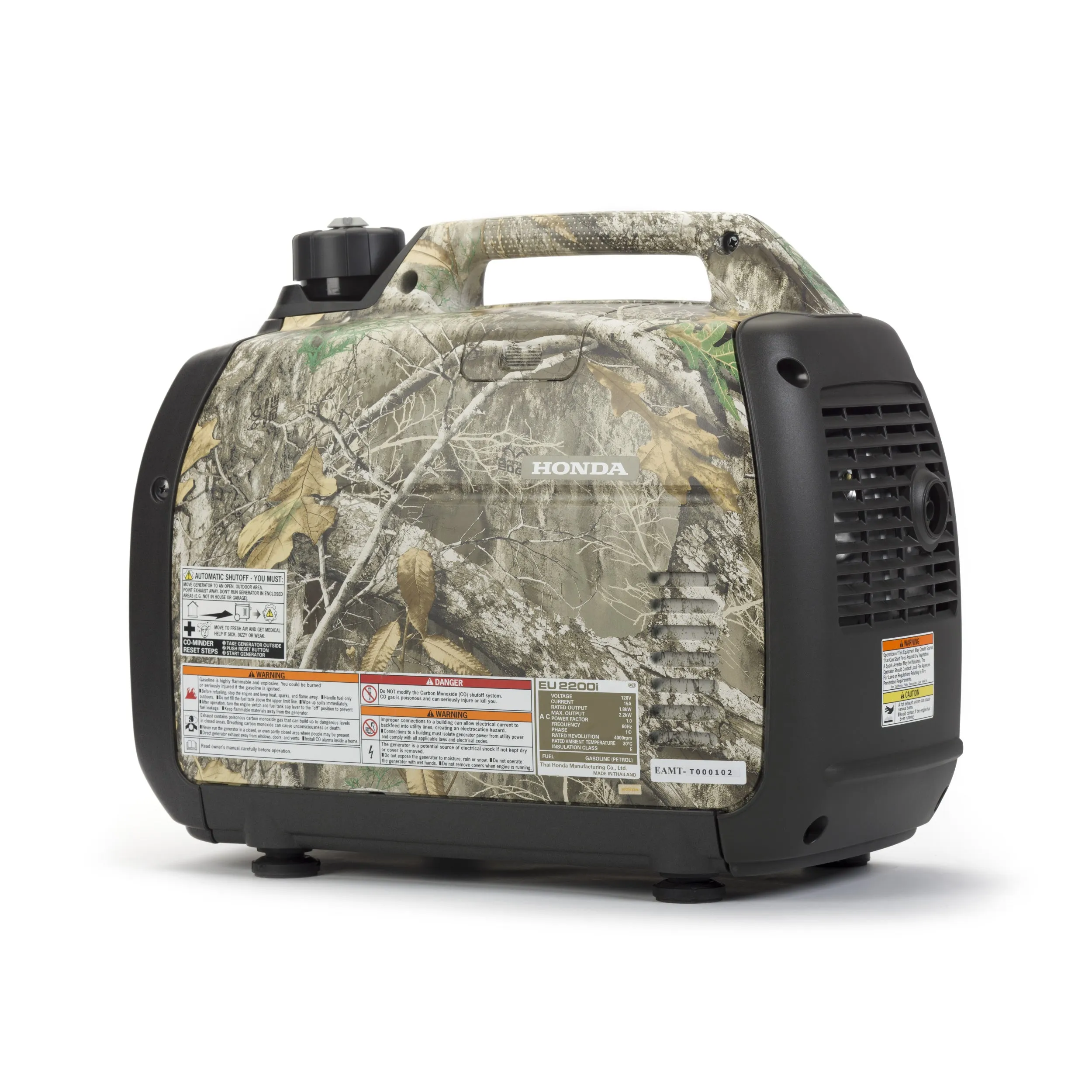 Honda EU2200i 120V 2200-Watt Inverter Generator with Co-Minder - Camo | 664260