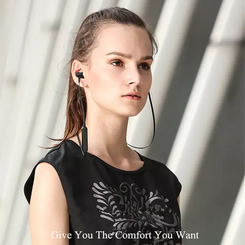 ipipoo ® Wireless Smart Sport Stereo Earphones-IL97BL (Black)