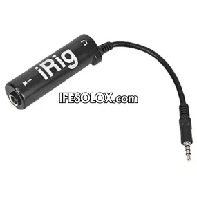 iRig Guitar Audio Interface for iPhones, Androids and PCs - Brand New