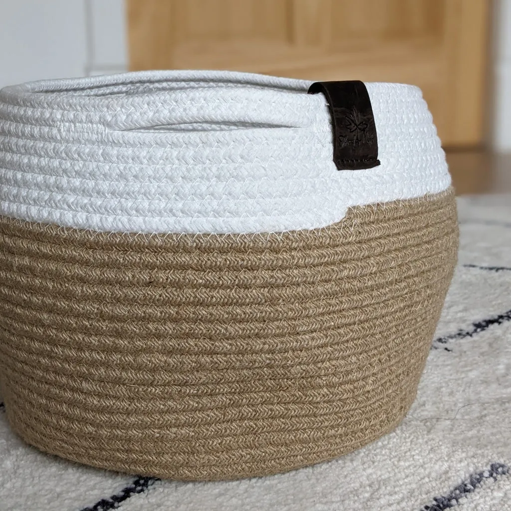 Jute Caddy Basket