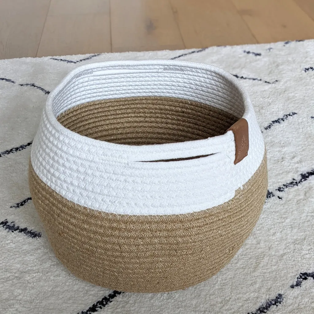 Jute Caddy Basket