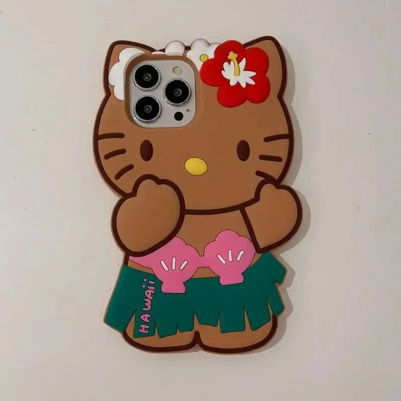 Kawaii Hawaiian Hello Kitty iPhone Case
