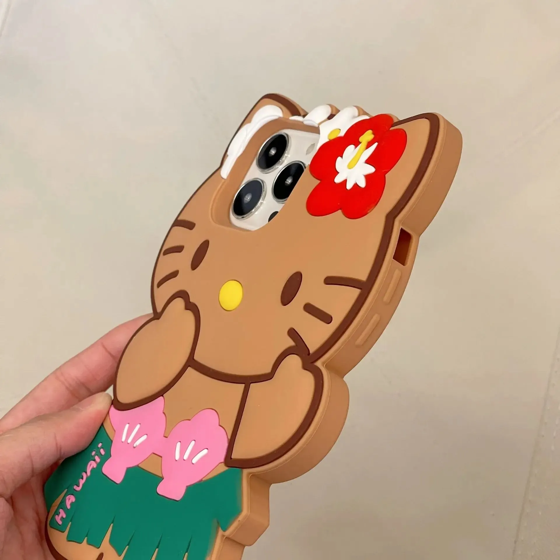 Kawaii Hawaiian Hello Kitty iPhone Case