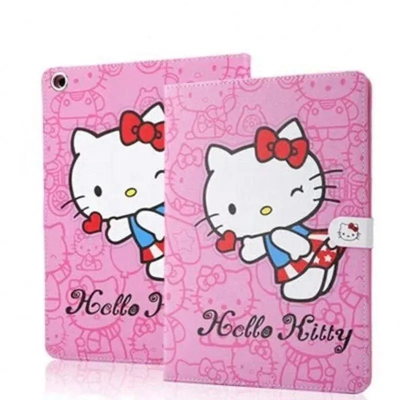 Kawaii Hello Kitty Pink iPad Case