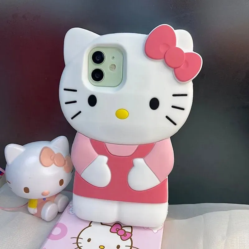 Kawaii Hello Kitty Soft iPhone Case