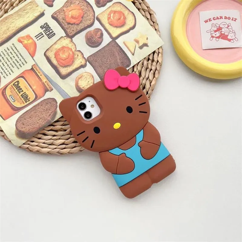 Kawaii Hello Kitty Soft iPhone Case