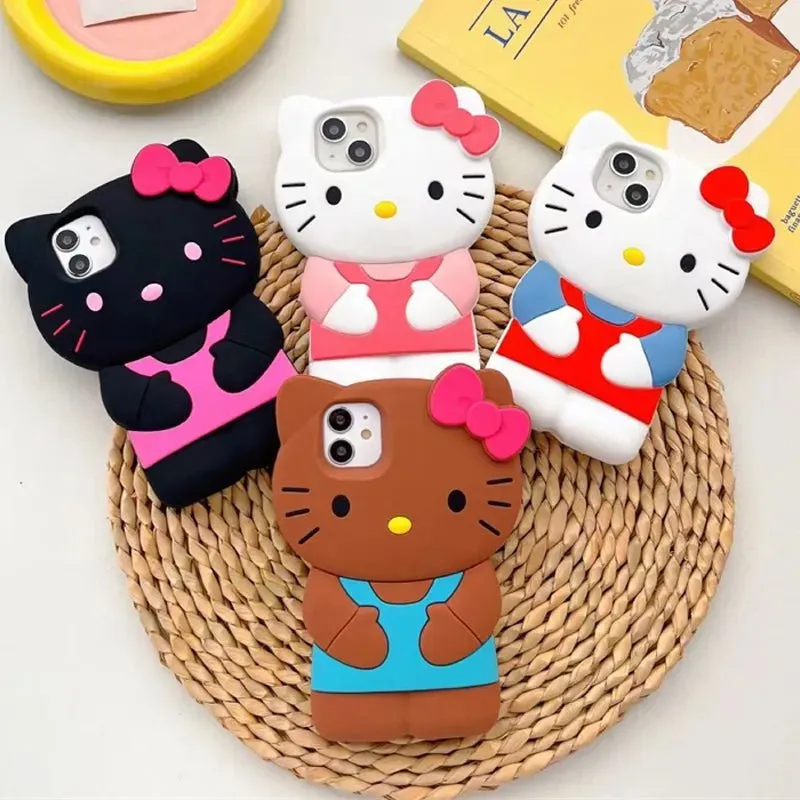Kawaii Hello Kitty Soft iPhone Case