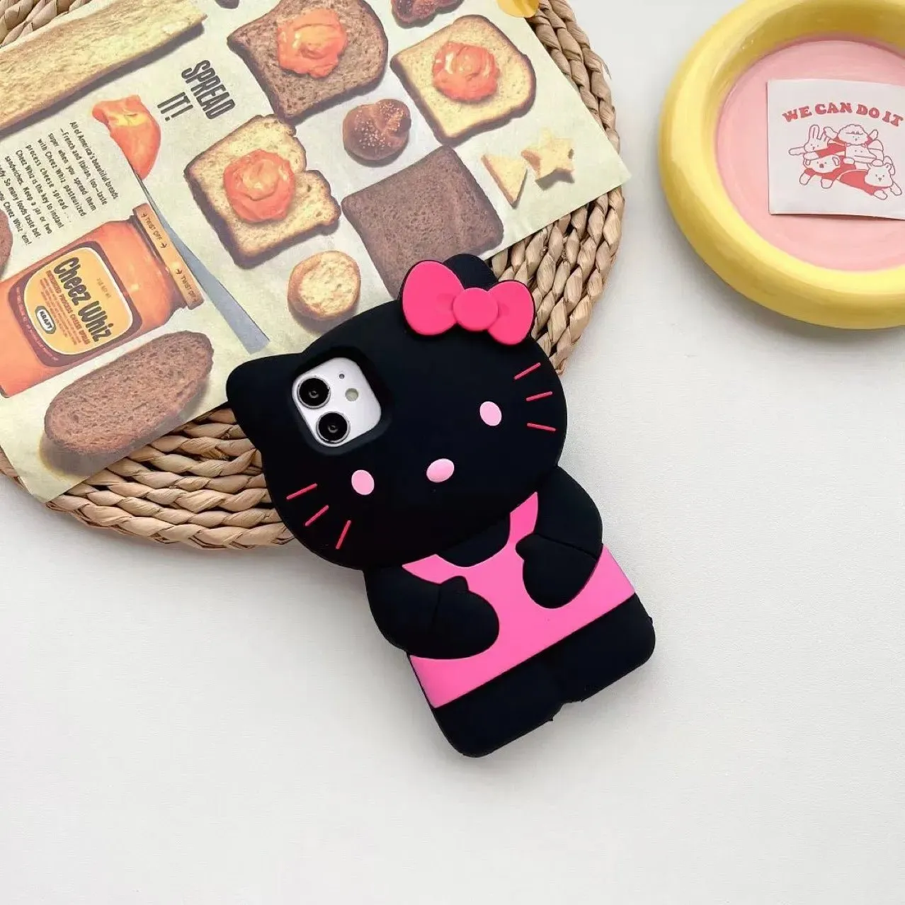 Kawaii Hello Kitty Soft iPhone Case