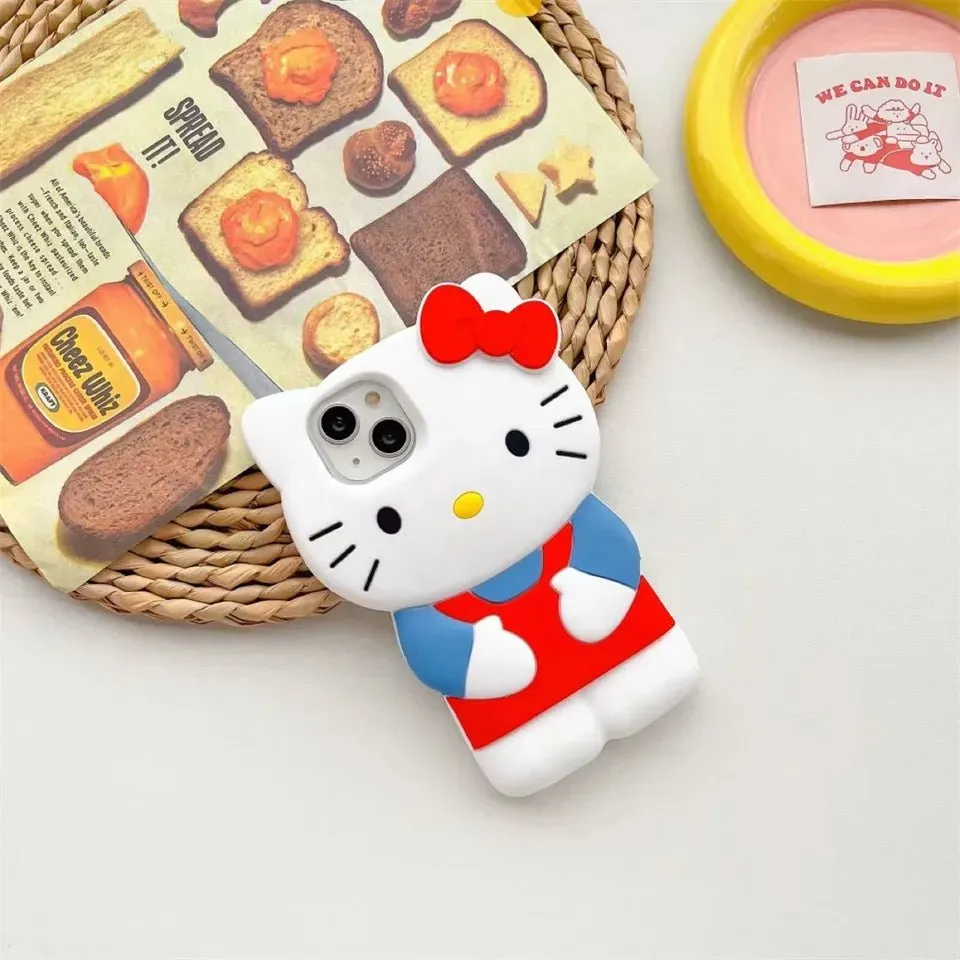Kawaii Hello Kitty Soft iPhone Case