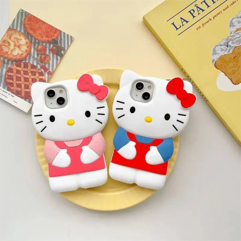 Kawaii Hello Kitty Soft iPhone Case