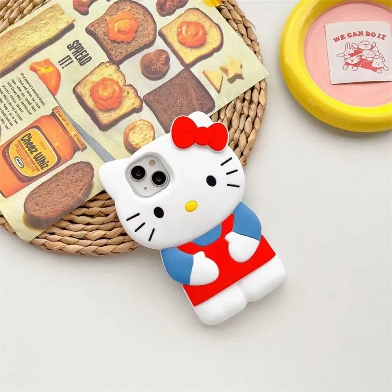 Kawaii Hello Kitty Soft iPhone Case