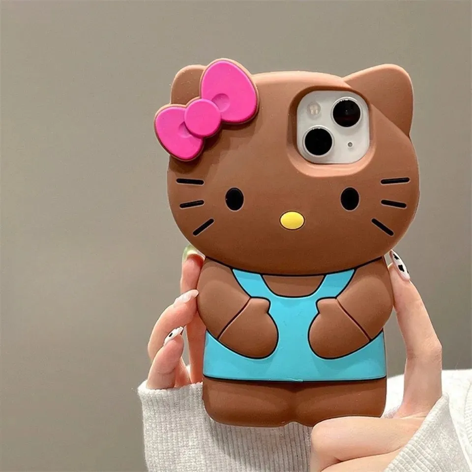 Kawaii Hello Kitty Soft iPhone Case