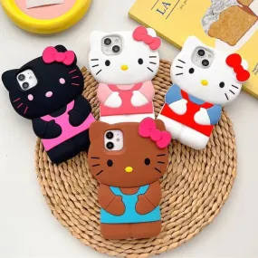 Kawaii Hello Kitty Soft iPhone Case