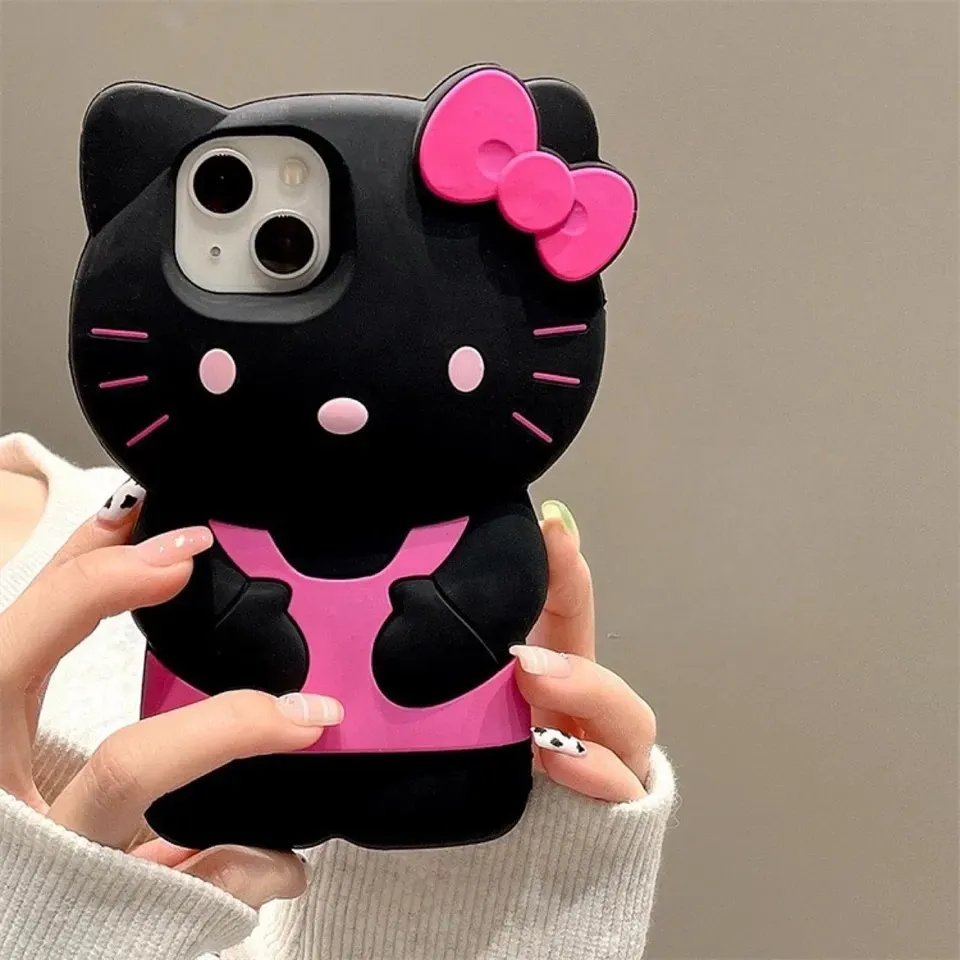 Kawaii Hello Kitty Soft iPhone Case