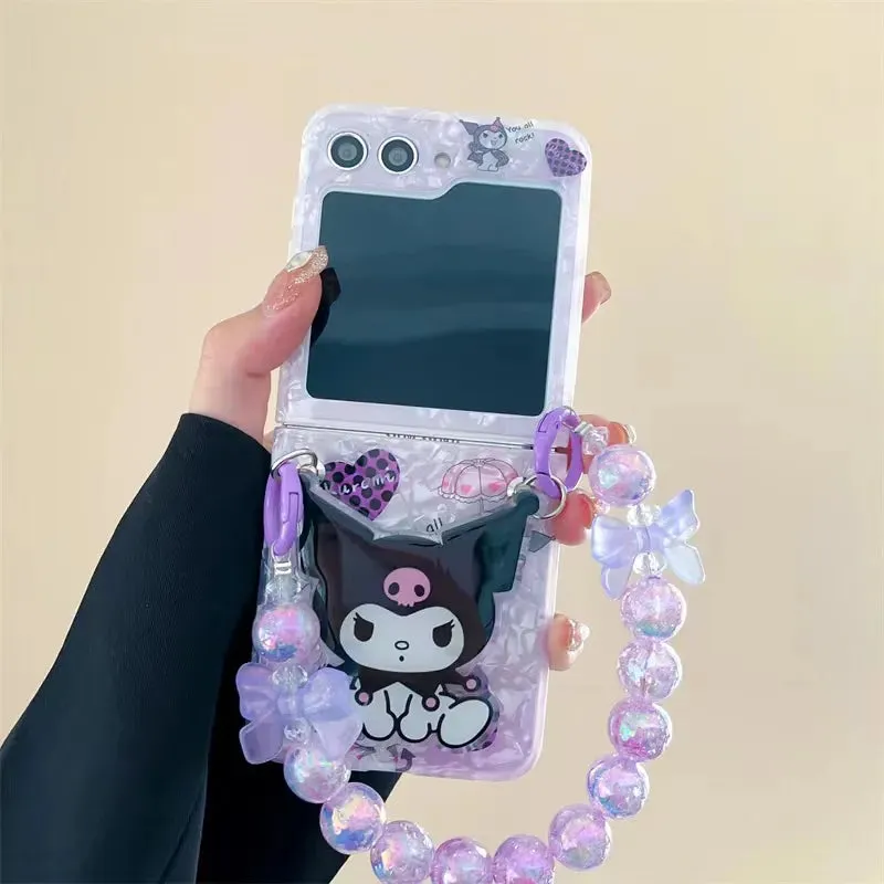 Kawaii Kuromi Galaxy Z Flip Case