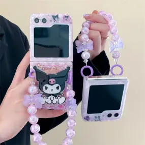 Kawaii Kuromi Galaxy Z Flip Case