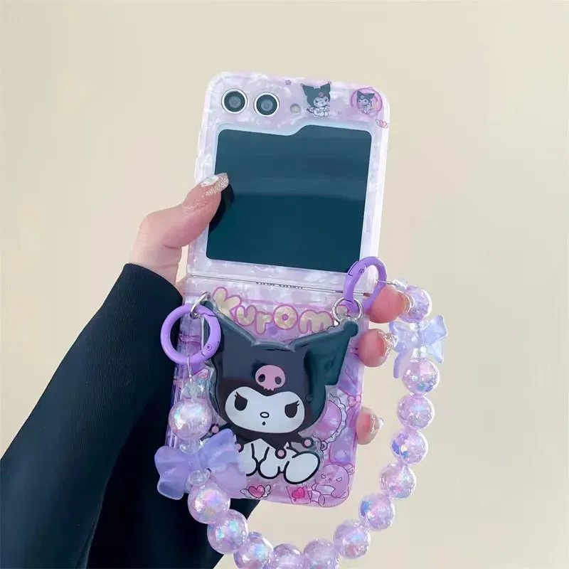 Kawaii Kuromi Galaxy Z Flip Case
