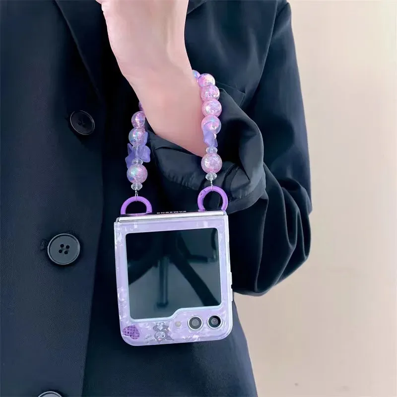 Kawaii Kuromi Galaxy Z Flip Case
