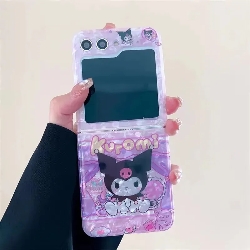 Kawaii Kuromi Galaxy Z Flip Case