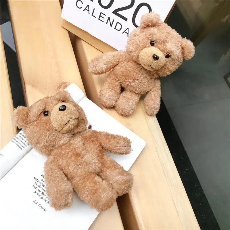 Kawaii Teddy Bear Doll AirPods Case