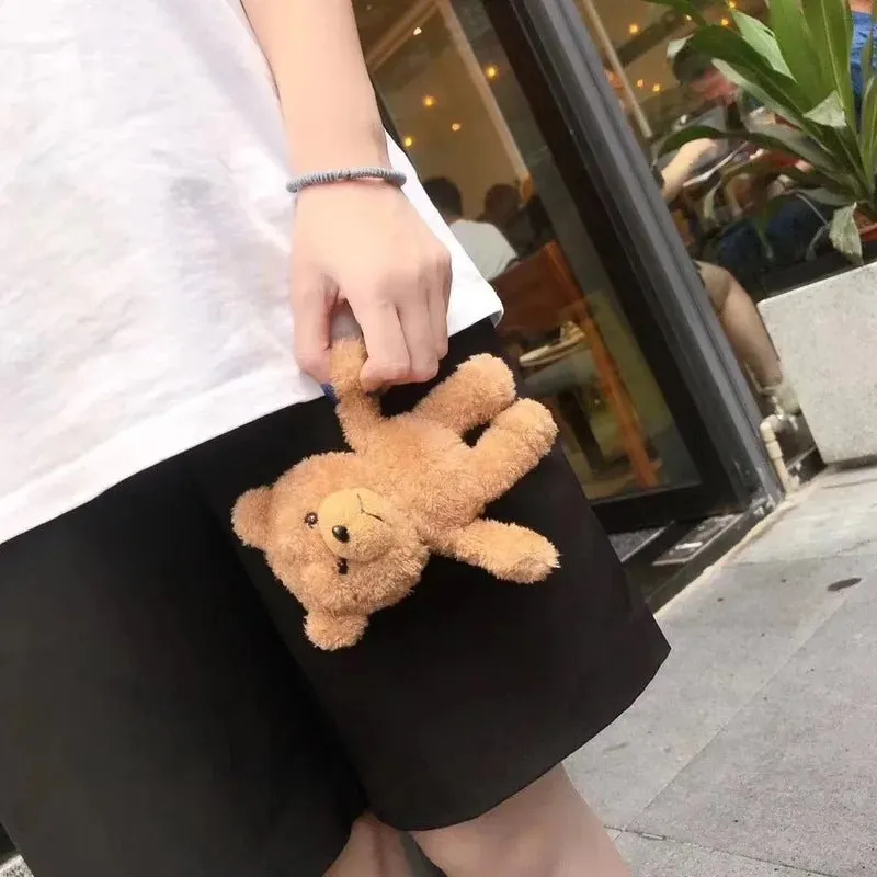 Kawaii Teddy Bear Doll AirPods Case