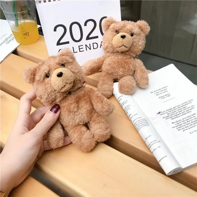 Kawaii Teddy Bear Doll AirPods Case