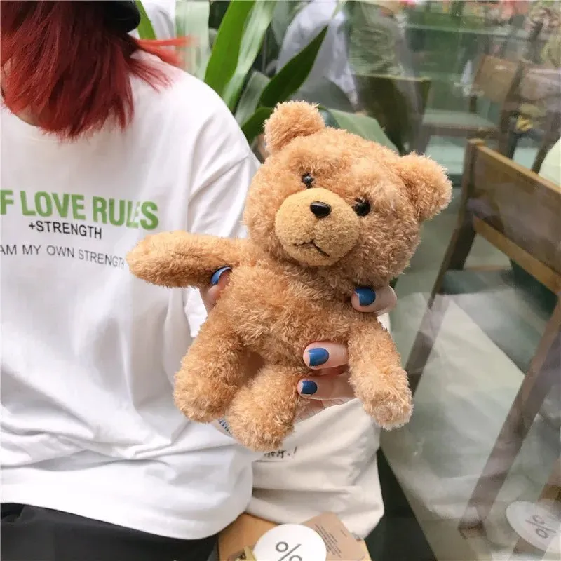 Kawaii Teddy Bear Doll AirPods Case