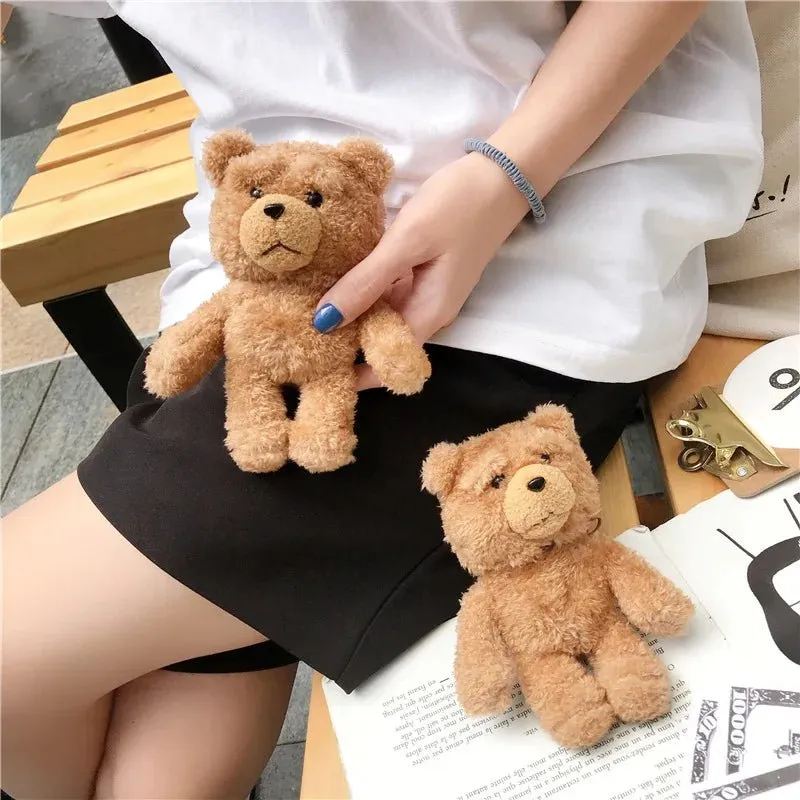 Kawaii Teddy Bear Doll AirPods Case