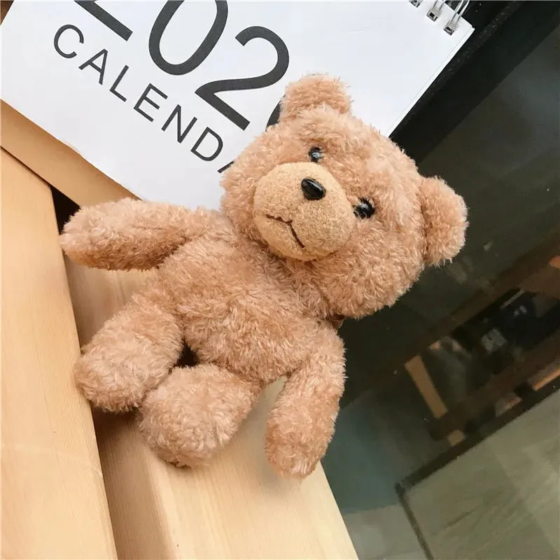Kawaii Teddy Bear Doll AirPods Case