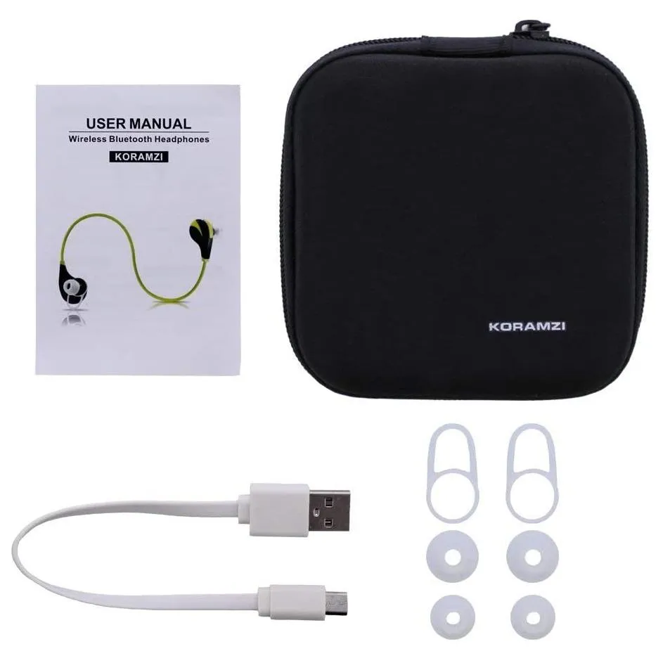 Koramzi Wireless Bluetooth Sport Earbuds
