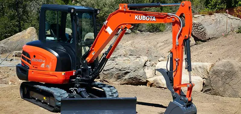 Kubota KX040-4G Four-Ton Excavator