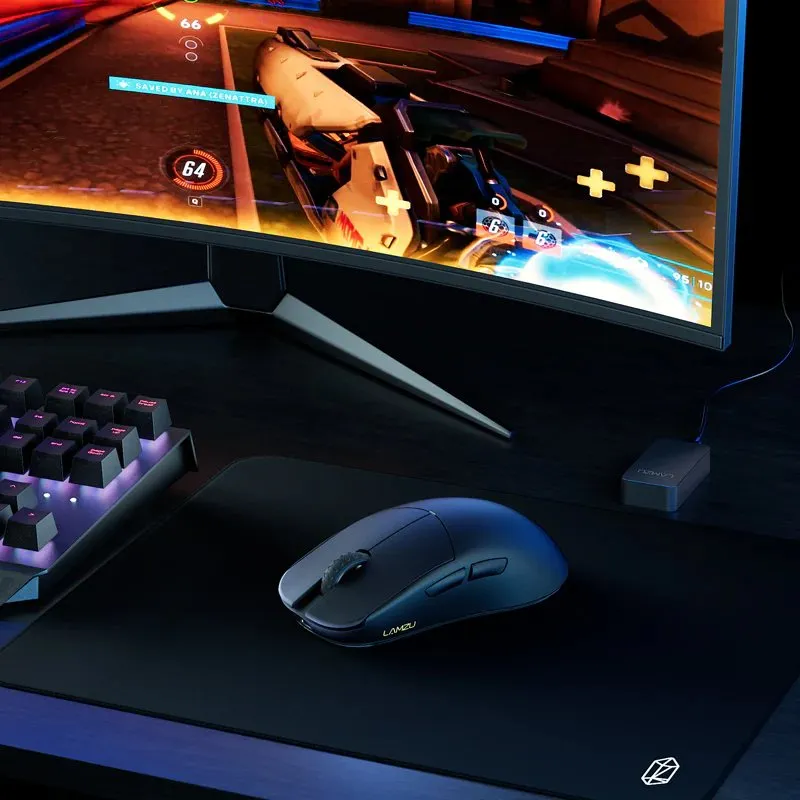 Lamzu Atlantis OG V2 4K Wireless Gaming Mouse - Charcoal Black