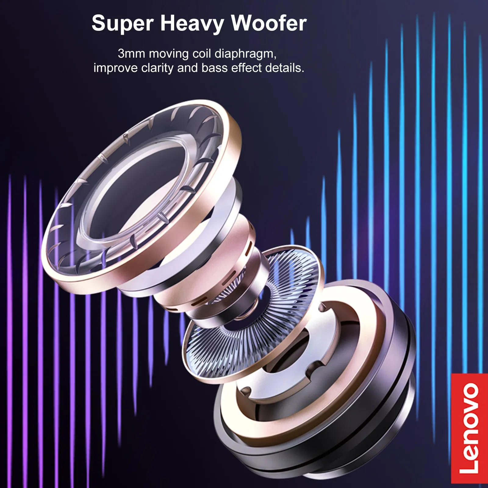 Lenovo LP80 BT 5.3 Earbuds