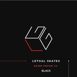 Lethal Skates V2 - Razer Orochi V2 - Made of Glass