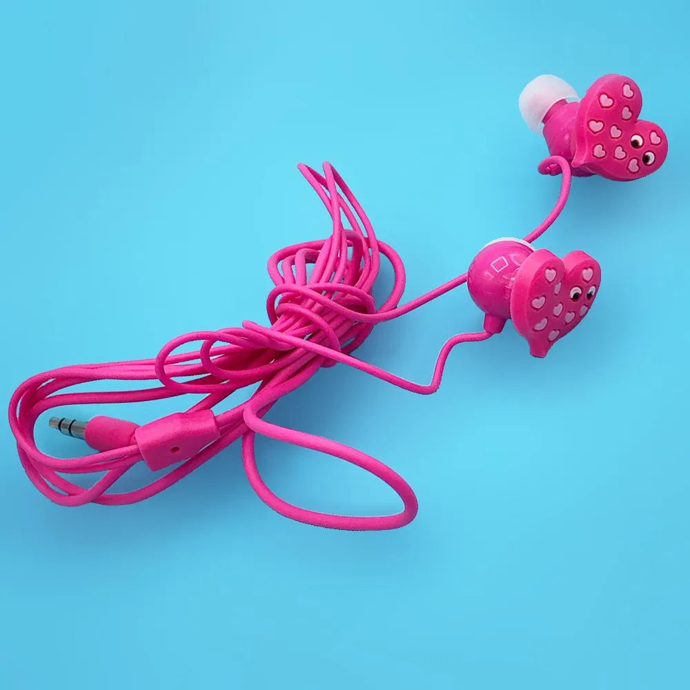 Mallo Heart Character In-Ear Earphones