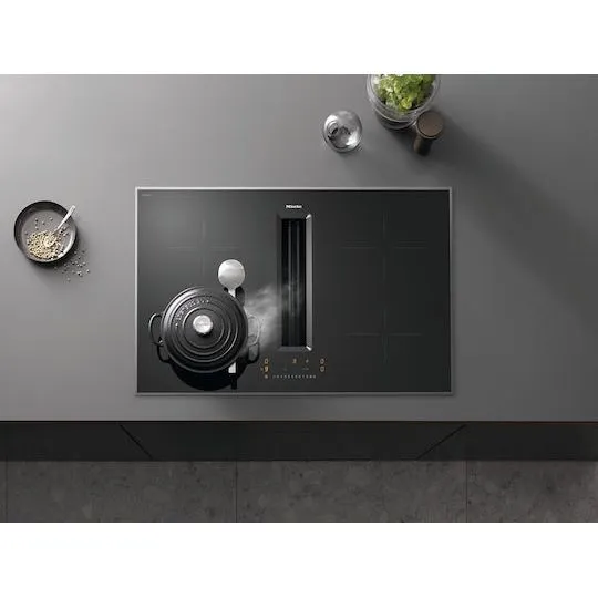 Miele 4 Zone Induction Hob - Black | KMDA7272FR